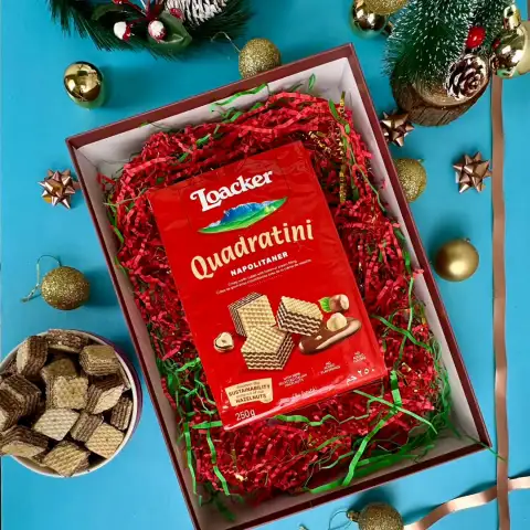 Loacker festive gift stop-motion video